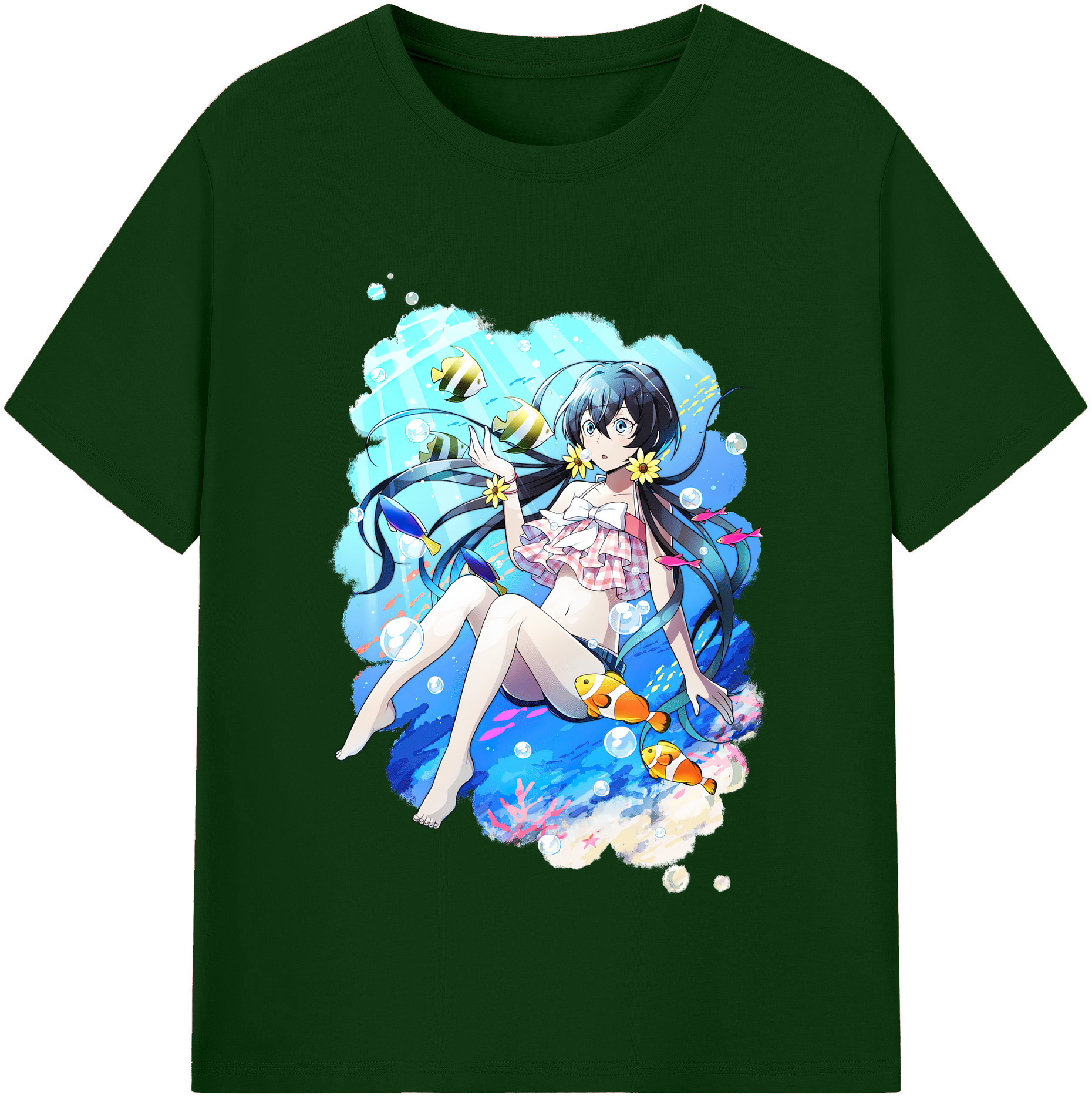 （画像用） 文豪ストレイドッグス Bungo Stray Dogs 綿100％半袖Tシャツ（フロントプリント）